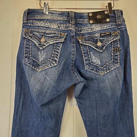 Miss me boot cut bling jeans size 28 - Picture 9 of 11